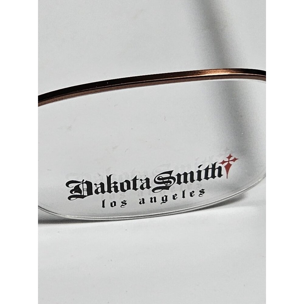 Dakota Smith Liberty Brown Women's 50-20-135 Metal Half Rim Eyeglasses Demo. - Picture 6 of 15